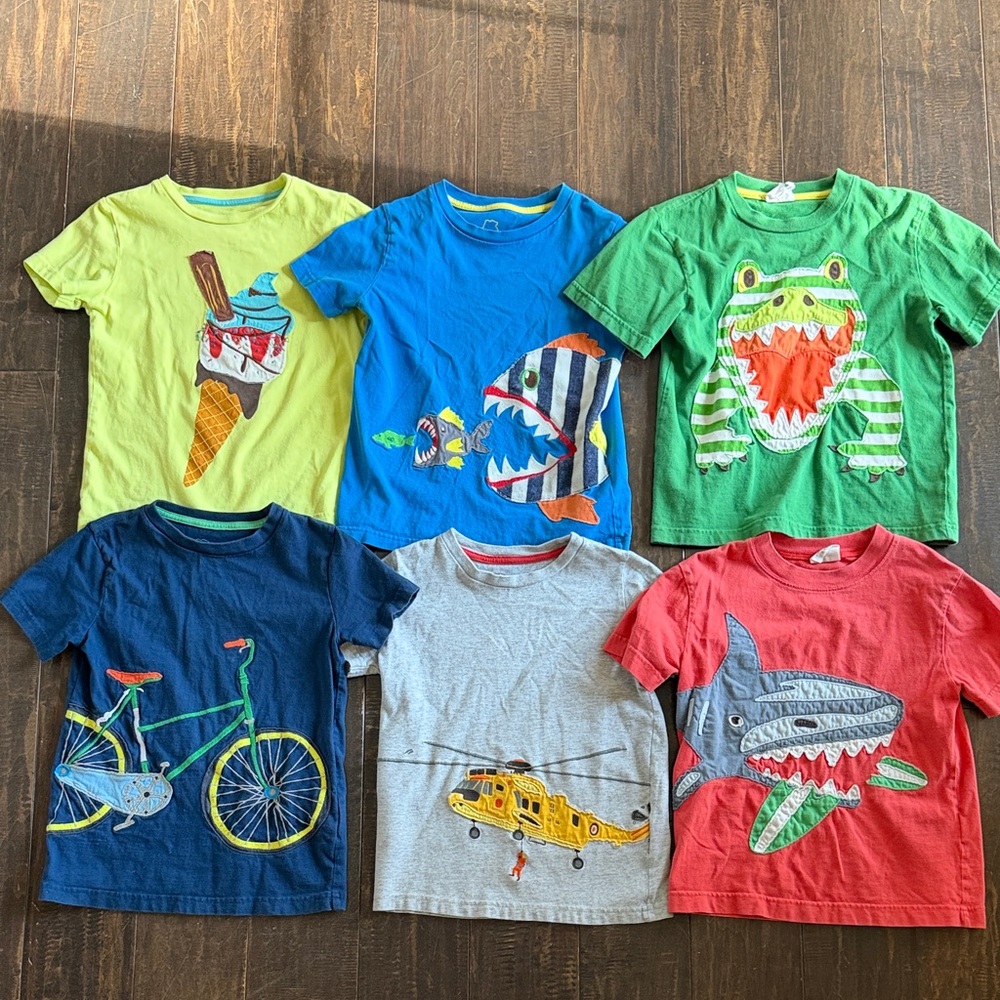 Mini Boden Graphic T-Shirts Set